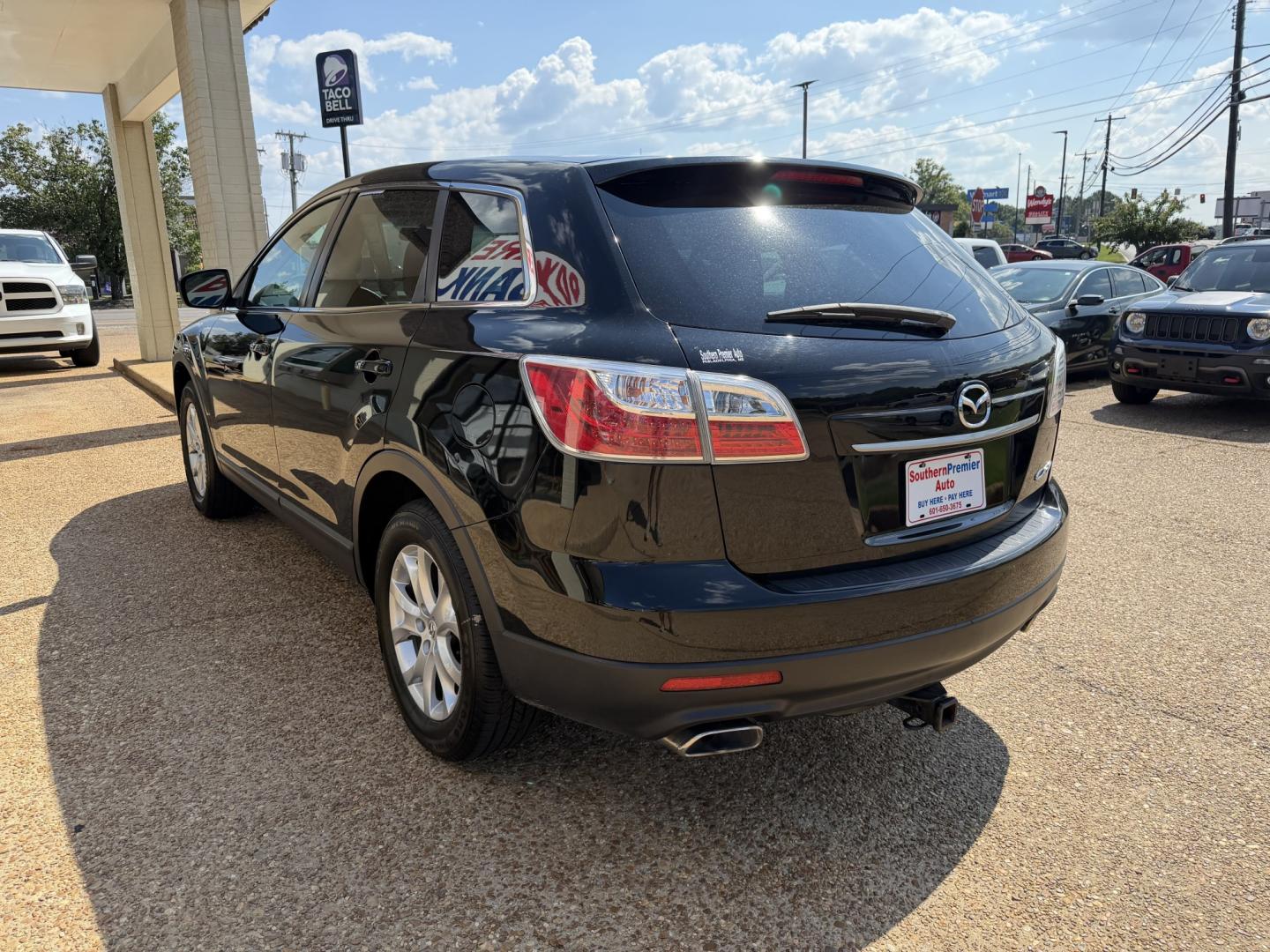 2012 BLACK MAZDA CX-9 TOURING (JM3TB2CA3C0) , located at 922 W. Beacon St., Philadelphia, MS, 39350, (601) 650-3675, 32.770447, -89.127151- Photo#3