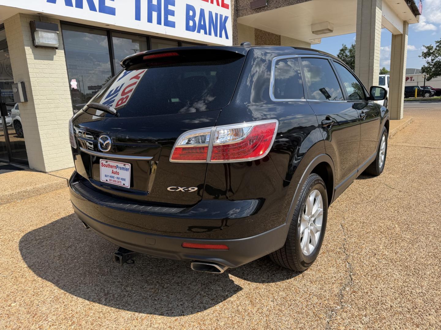2012 BLACK MAZDA CX-9 TOURING (JM3TB2CA3C0) , located at 922 W. Beacon St., Philadelphia, MS, 39350, (601) 650-3675, 32.770447, -89.127151- Photo#5
