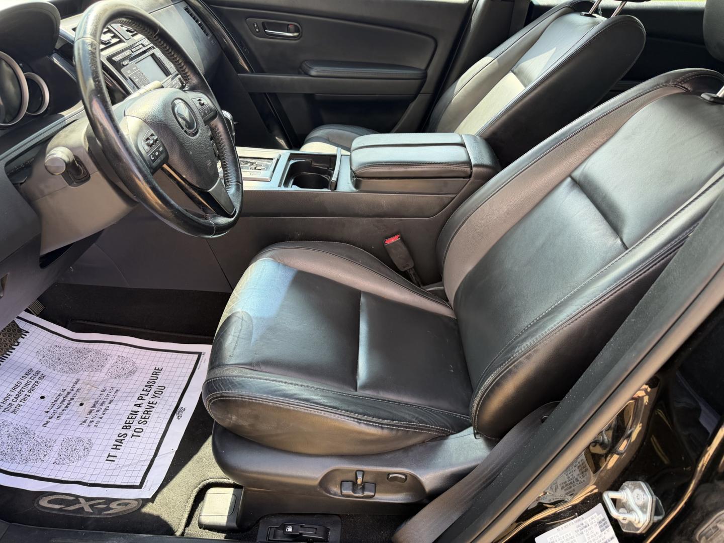 2012 BLACK MAZDA CX-9 TOURING (JM3TB2CA3C0) , located at 922 W. Beacon St., Philadelphia, MS, 39350, (601) 650-3675, 32.770447, -89.127151- Photo#9