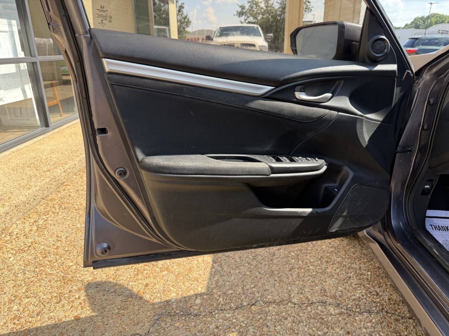 2016 GRAY HONDA CIVIC EX (19XFC2F76GE) , located at 922 W. Beacon St., Philadelphia, MS, 39350, (601) 650-3675, 32.770447, -89.127151- Photo#8