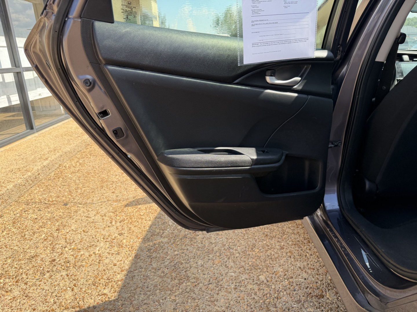 2016 GRAY HONDA CIVIC EX (19XFC2F76GE) , located at 922 W. Beacon St., Philadelphia, MS, 39350, (601) 650-3675, 32.770447, -89.127151- Photo#12