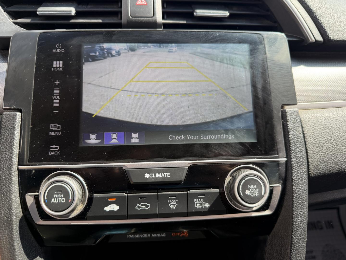 2016 GRAY HONDA CIVIC EX (19XFC2F76GE) , located at 922 W. Beacon St., Philadelphia, MS, 39350, (601) 650-3675, 32.770447, -89.127151- Photo#17