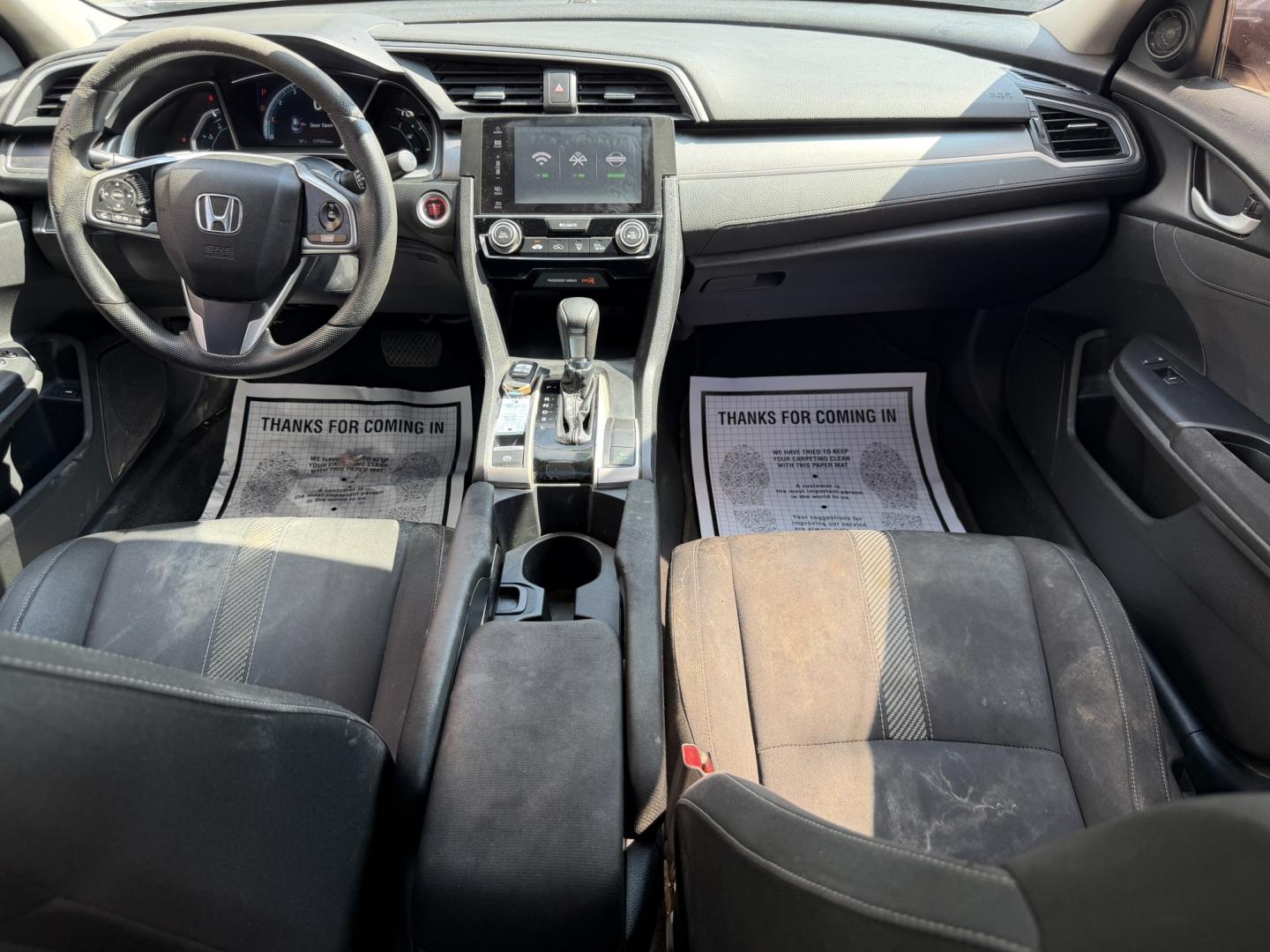 2016 GRAY HONDA CIVIC EX (19XFC2F76GE) , located at 922 W. Beacon St., Philadelphia, MS, 39350, (601) 650-3675, 32.770447, -89.127151- Photo#16