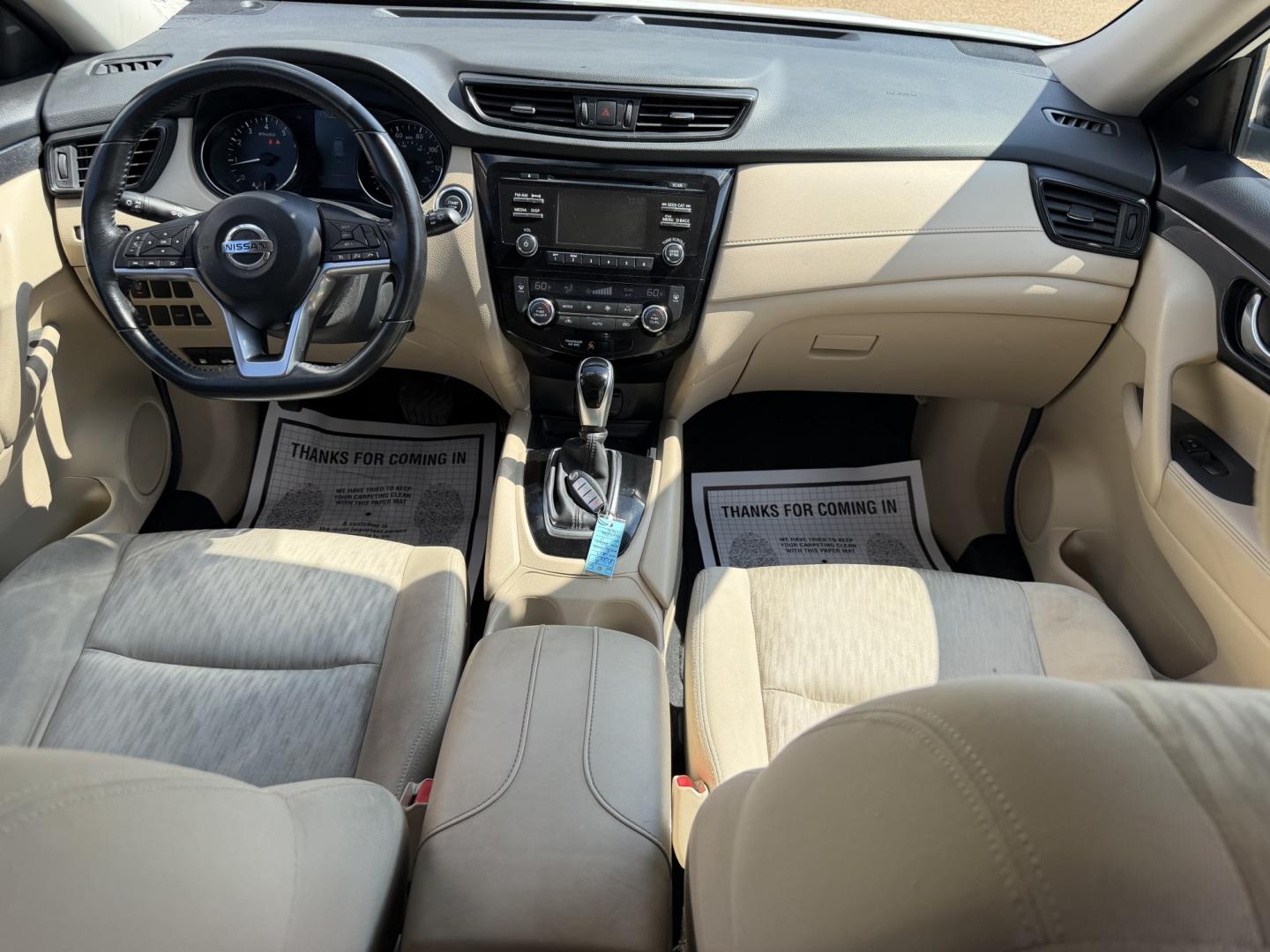 2017 WHITE NISSAN ROGUE SV (JN8AT2MT9HW) , located at 922 W. Beacon St., Philadelphia, MS, 39350, (601) 650-3675, 32.770447, -89.127151- Photo#16