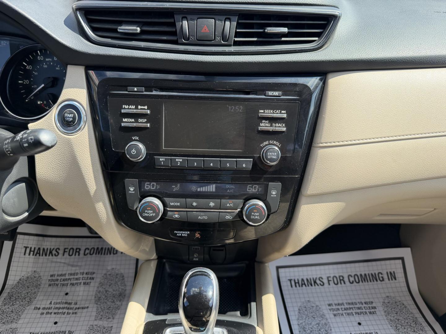 2017 WHITE NISSAN ROGUE SV (JN8AT2MT9HW) , located at 922 W. Beacon St., Philadelphia, MS, 39350, (601) 650-3675, 32.770447, -89.127151- Photo#17