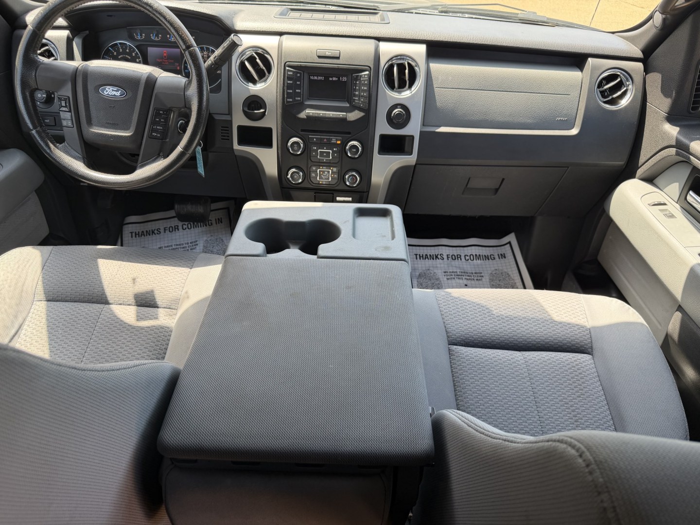2013 GRAY FORD F-150 XLT (1FTEW1CM8DK) , located at 922 W. Beacon St., Philadelphia, MS, 39350, (601) 650-3675, 32.770447, -89.127151- Photo#16