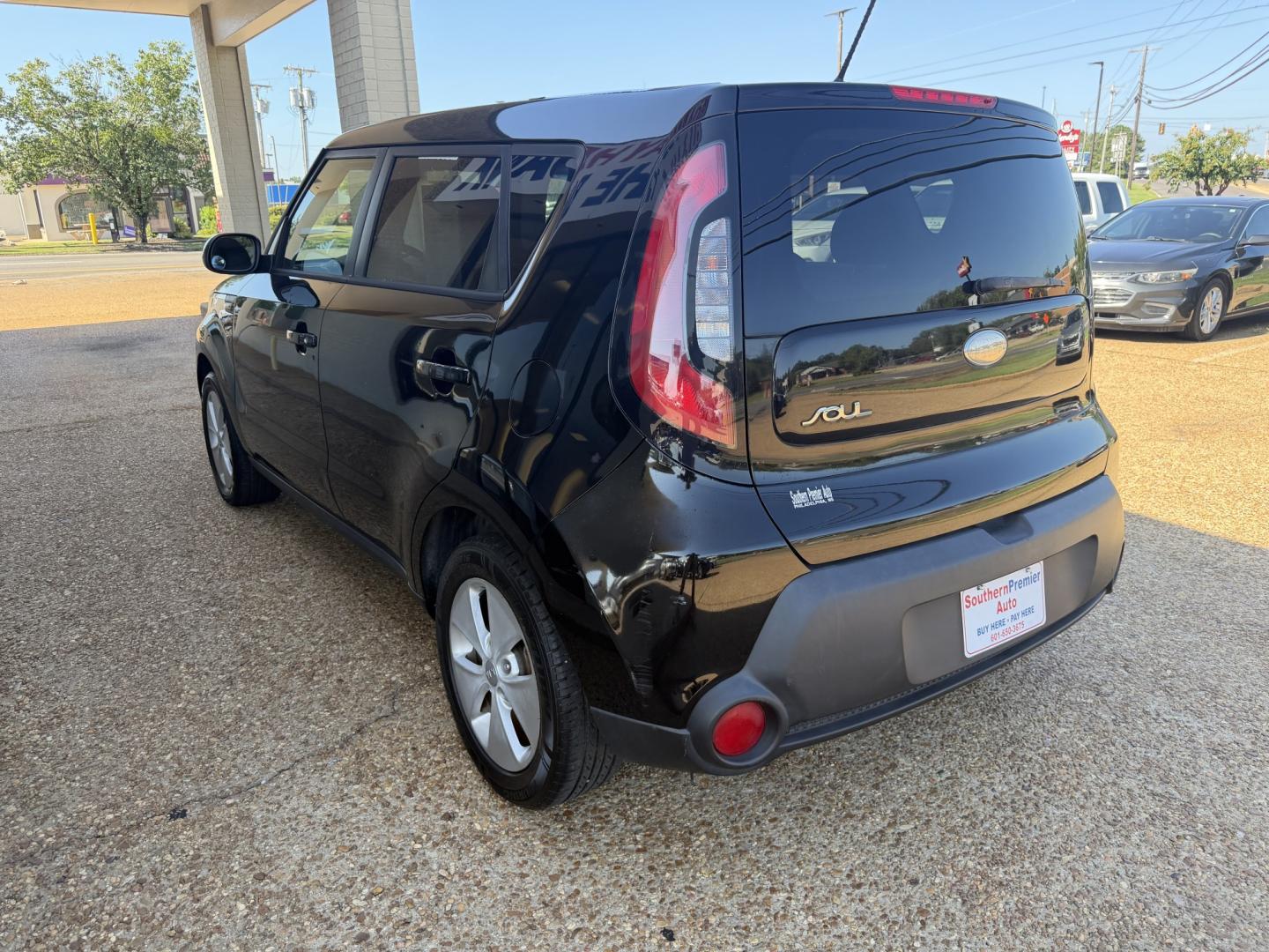2014 BLACK KIA SOUL BASE (KNDJN2A27E7) , located at 922 W. Beacon St., Philadelphia, MS, 39350, (601) 650-3675, 32.770447, -89.127151- Photo#3