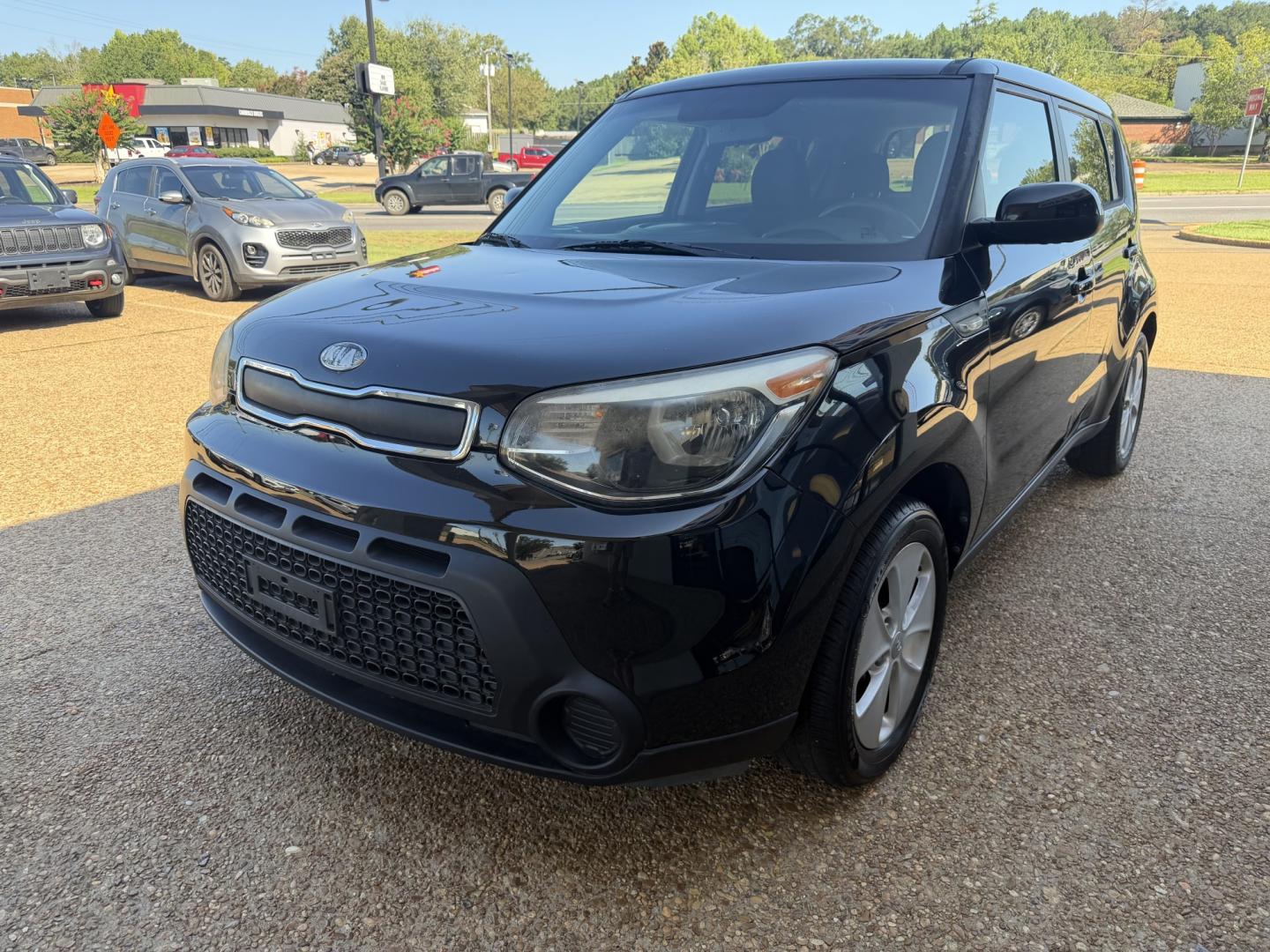 2014 BLACK KIA SOUL BASE (KNDJN2A27E7) , located at 922 W. Beacon St., Philadelphia, MS, 39350, (601) 650-3675, 32.770447, -89.127151- Photo#2