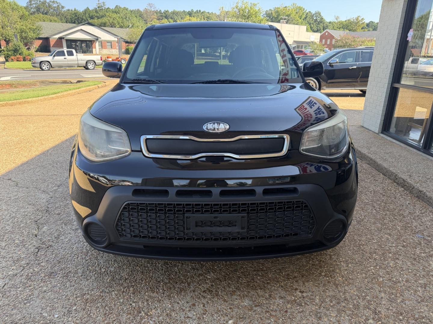 2014 BLACK KIA SOUL BASE (KNDJN2A27E7) , located at 922 W. Beacon St., Philadelphia, MS, 39350, (601) 650-3675, 32.770447, -89.127151- Photo#1