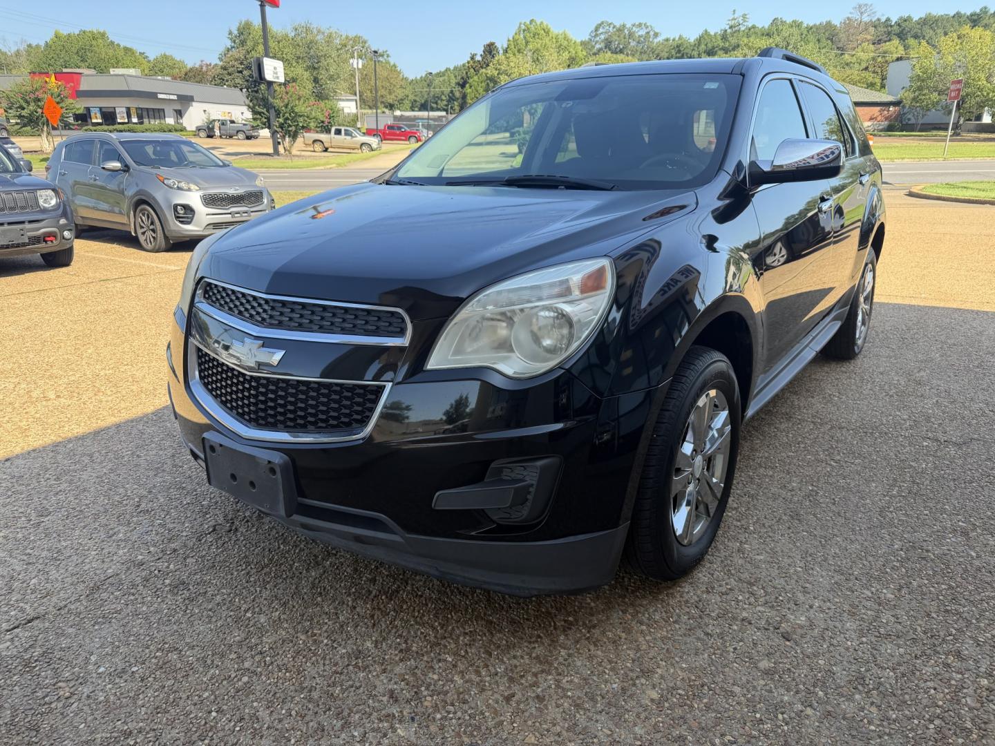 2015 BLACK CHEVROLET EQUINOX 1LT (2GNALBEK1F6) , located at 922 W. Beacon St., Philadelphia, MS, 39350, (601) 650-3675, 32.770447, -89.127151- Photo#2