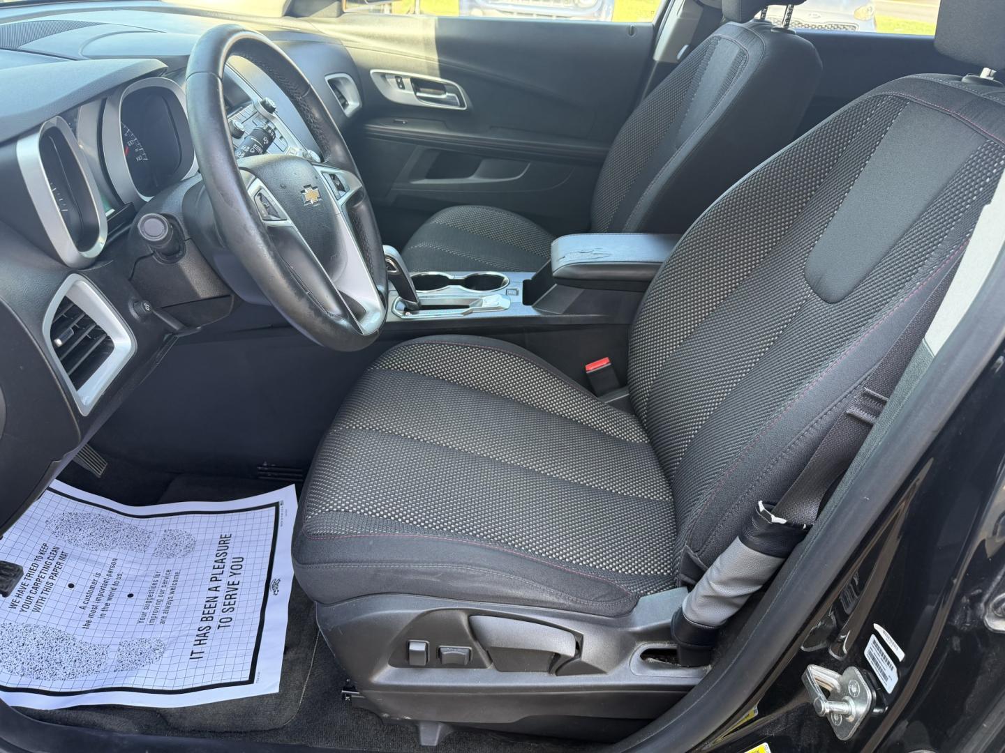 2015 BLACK CHEVROLET EQUINOX 1LT (2GNALBEK1F6) , located at 922 W. Beacon St., Philadelphia, MS, 39350, (601) 650-3675, 32.770447, -89.127151- Photo#9