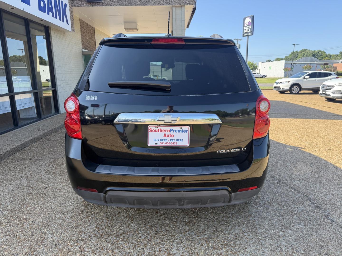2015 BLACK CHEVROLET EQUINOX 1LT (2GNALBEK1F6) , located at 922 W. Beacon St., Philadelphia, MS, 39350, (601) 650-3675, 32.770447, -89.127151- Photo#4