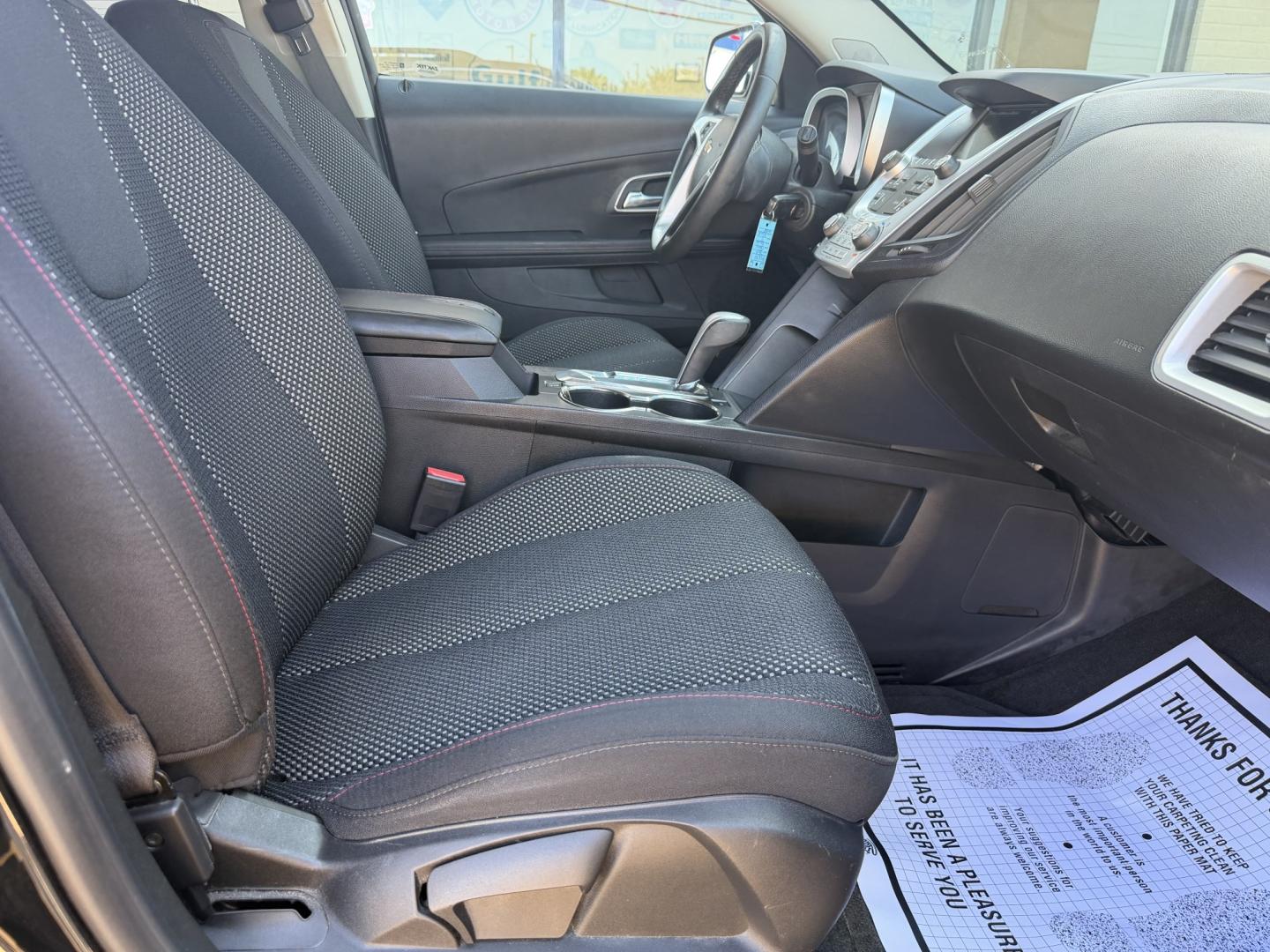 2015 BLACK CHEVROLET EQUINOX 1LT (2GNALBEK1F6) , located at 922 W. Beacon St., Philadelphia, MS, 39350, (601) 650-3675, 32.770447, -89.127151- Photo#10