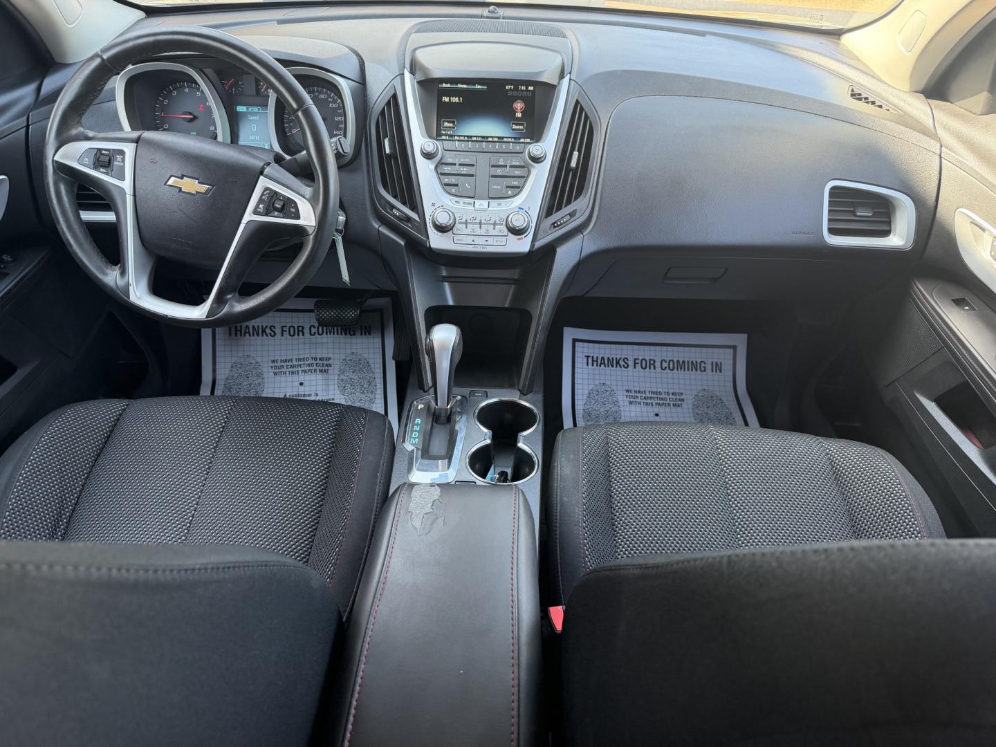 2015 BLACK CHEVROLET EQUINOX 1LT (2GNALBEK1F6) , located at 922 W. Beacon St., Philadelphia, MS, 39350, (601) 650-3675, 32.770447, -89.127151- Photo#16