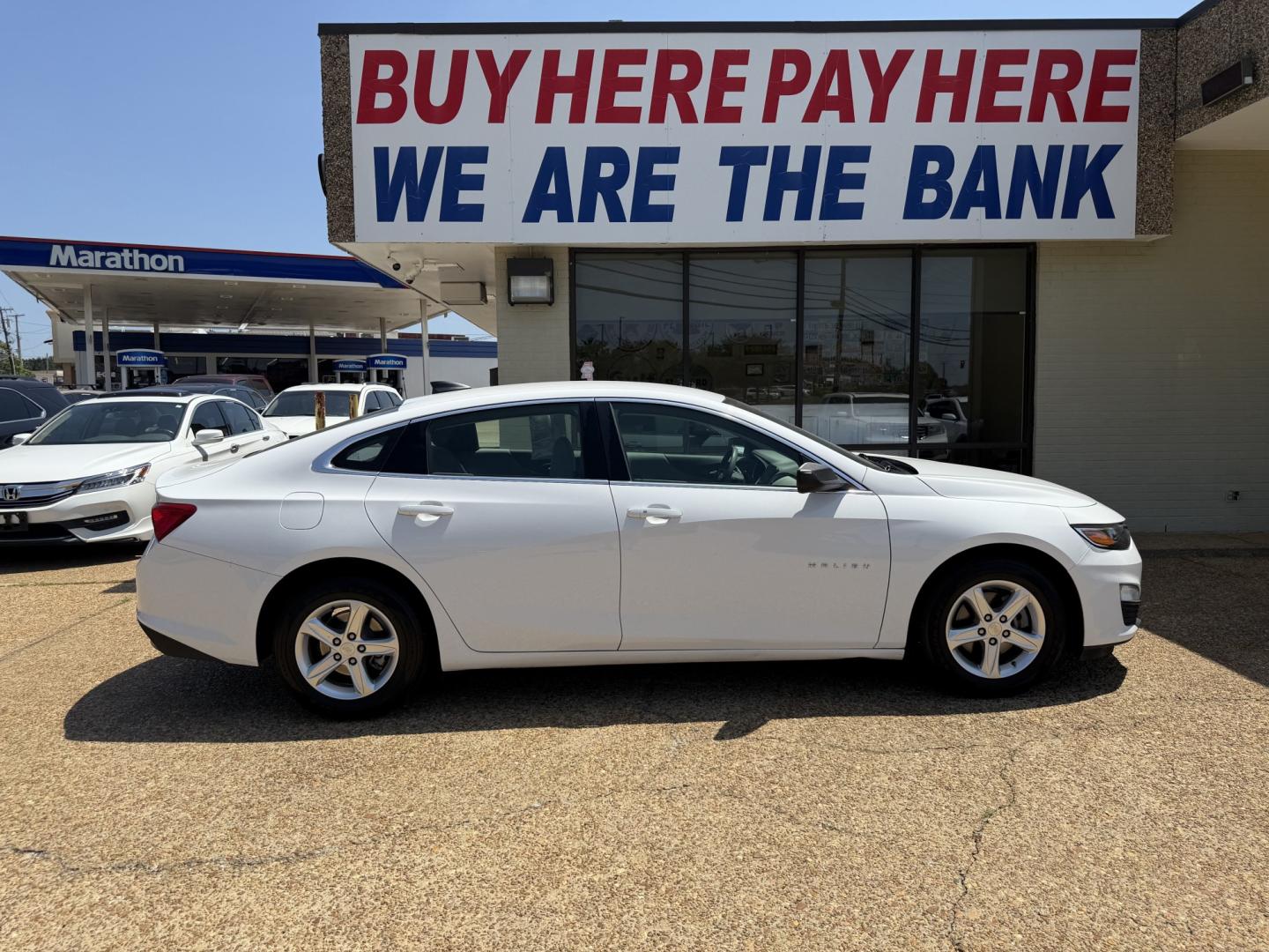 2023 WHITE CHEVROLET MALIBU LS (1FL) (1G1ZC5ST7PF) , located at 922 W. Beacon St., Philadelphia, MS, 39350, (601) 650-3675, 32.770447, -89.127151- Photo#6