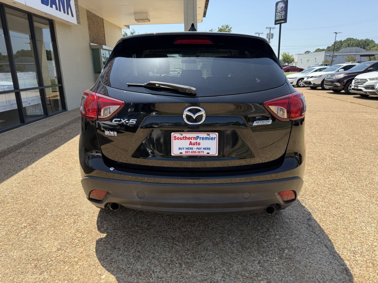 2015 BLACK MAZDA CX-5 GRAND TOURING (JM3KE2DY7F0) , located at 922 W. Beacon St., Philadelphia, MS, 39350, (601) 650-3675, 32.770447, -89.127151- Photo#4