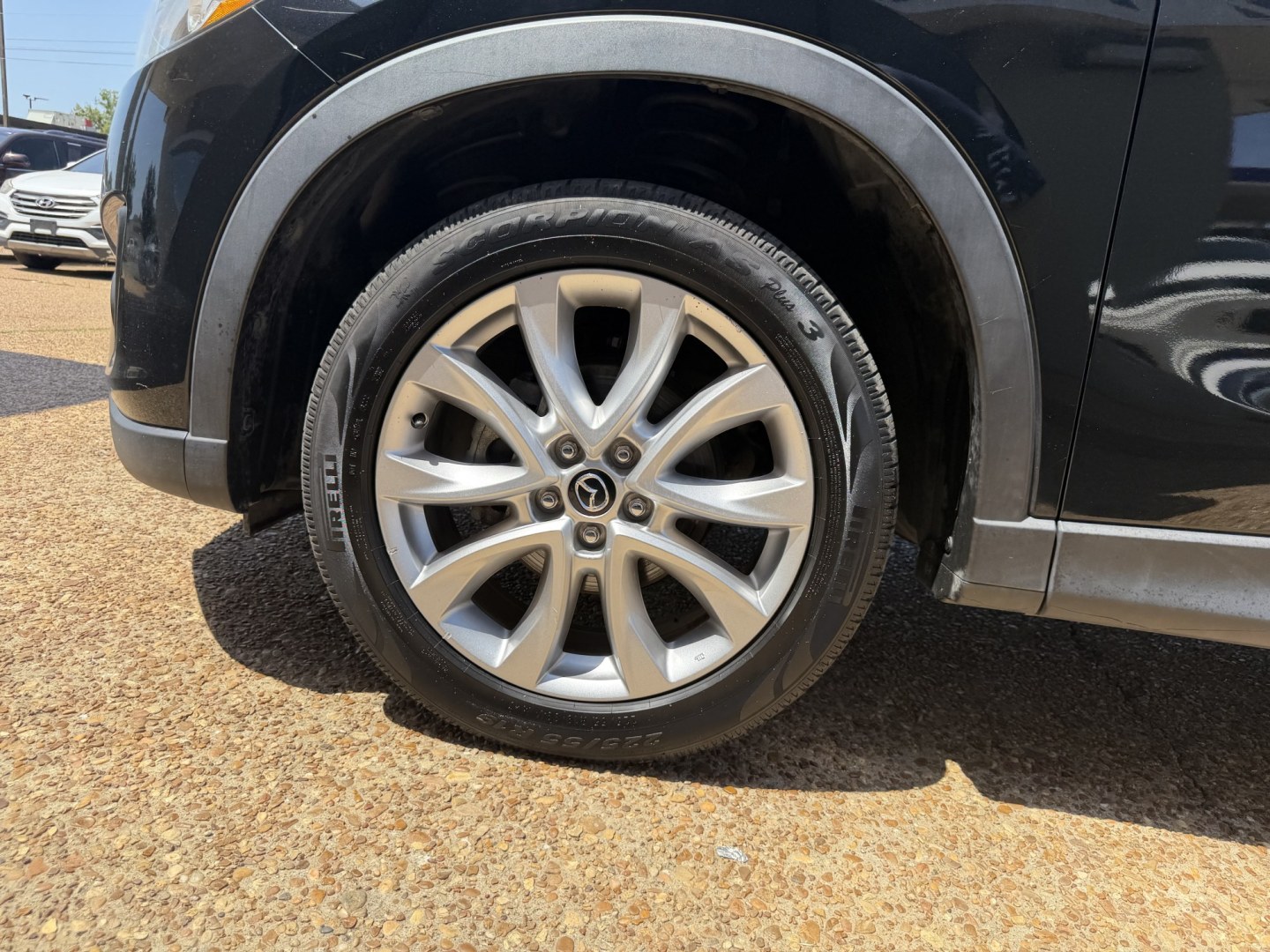 2015 BLACK MAZDA CX-5 GRAND TOURING (JM3KE2DY7F0) , located at 922 W. Beacon St., Philadelphia, MS, 39350, (601) 650-3675, 32.770447, -89.127151- Photo#7