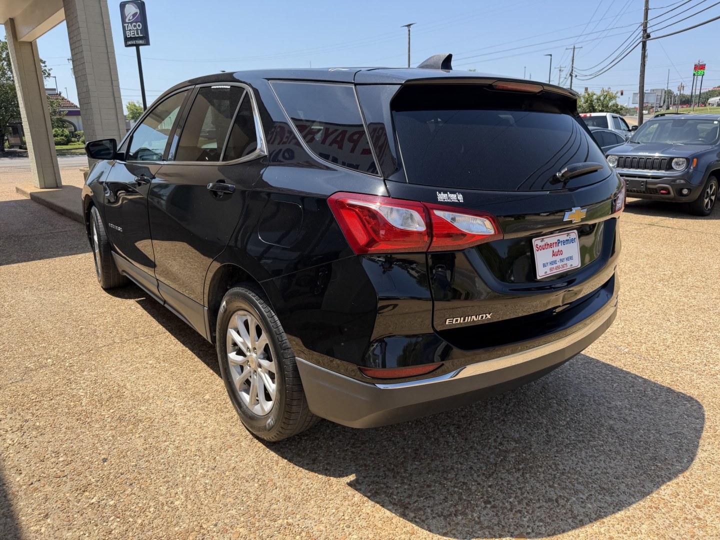 2020 BLACK CHEVROLET EQUINOX LT (1LT) (3GNAXKEV9LL) , located at 922 W. Beacon St., Philadelphia, MS, 39350, (601) 650-3675, 32.770447, -89.127151- Photo#3