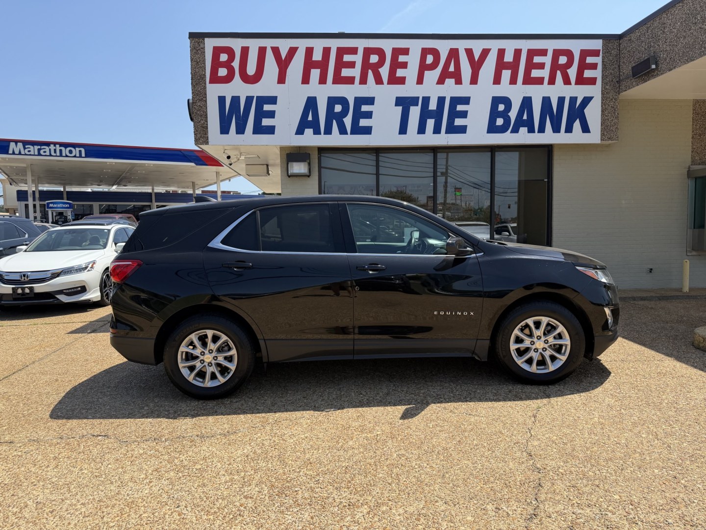 2020 BLACK CHEVROLET EQUINOX LT (1LT) (3GNAXKEV9LL) , located at 922 W. Beacon St., Philadelphia, MS, 39350, (601) 650-3675, 32.770447, -89.127151- Photo#6