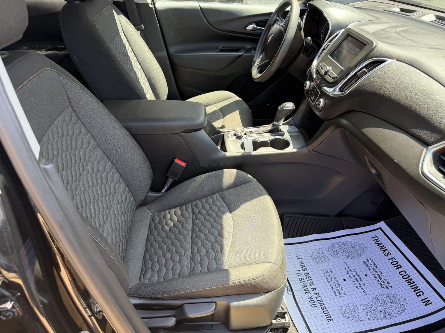 2020 BLACK CHEVROLET EQUINOX LT (1LT) (3GNAXKEV9LL) , located at 922 W. Beacon St., Philadelphia, MS, 39350, (601) 650-3675, 32.770447, -89.127151- Photo#10