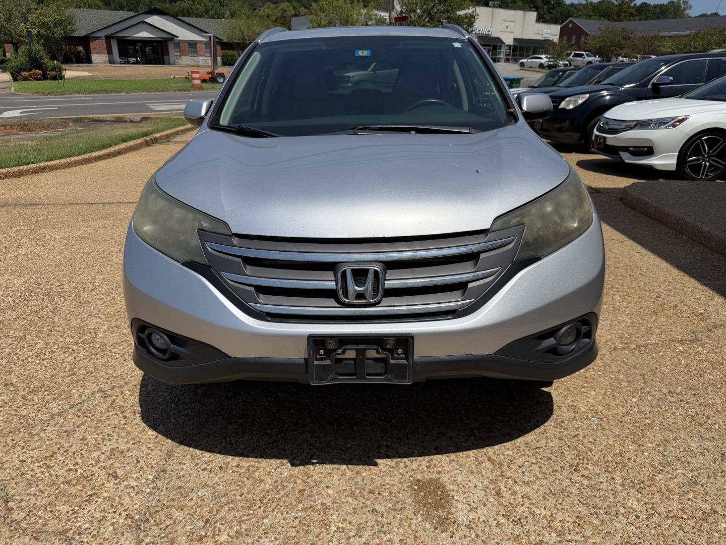 2013 SILVER HONDA CR-V EX-L (5J6RM3H74DL) , located at 922 W. Beacon St., Philadelphia, MS, 39350, (601) 650-3675, 32.770447, -89.127151- Photo#1