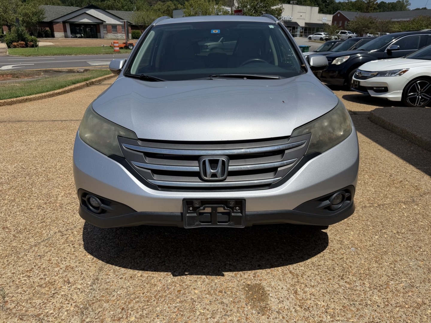 2013 SILVER HONDA CR-V EX-L (5J6RM3H74DL) , located at 922 W. Beacon St., Philadelphia, MS, 39350, (601) 650-3675, 32.770447, -89.127151- Photo#1