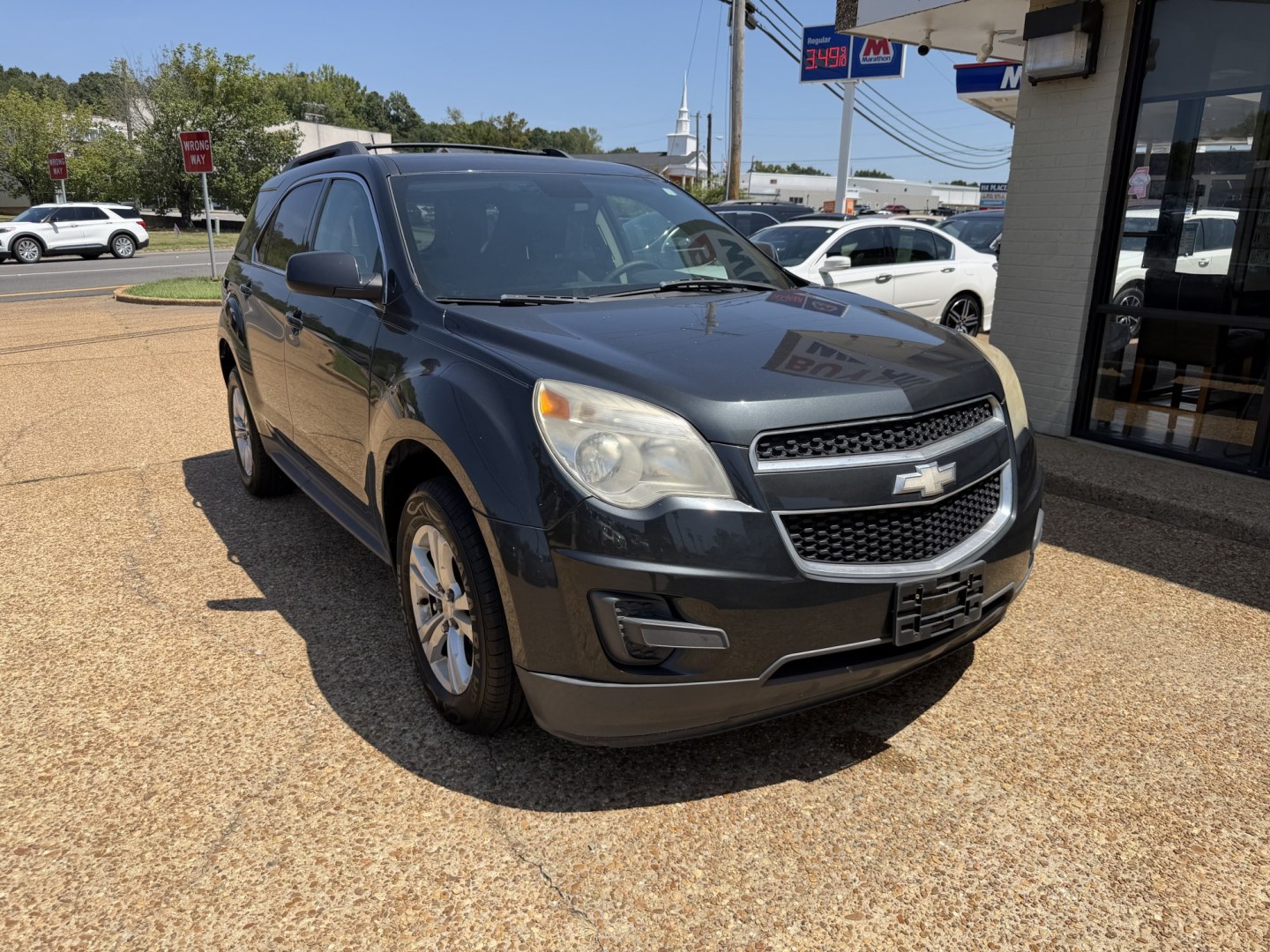 2013 GRAY CHEVROLET EQUINOX 1LT (2GNALDEK1D1) , located at 922 W. Beacon St., Philadelphia, MS, 39350, (601) 650-3675, 32.770447, -89.127151- Photo#0
