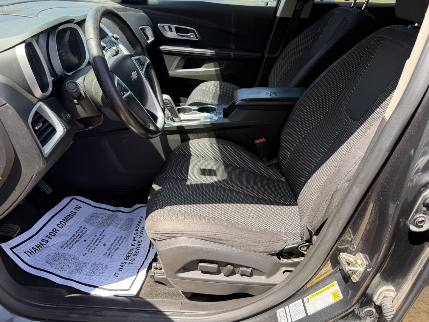 2013 GRAY CHEVROLET EQUINOX 1LT (2GNALDEK1D1) , located at 922 W. Beacon St., Philadelphia, MS, 39350, (601) 650-3675, 32.770447, -89.127151- Photo#9