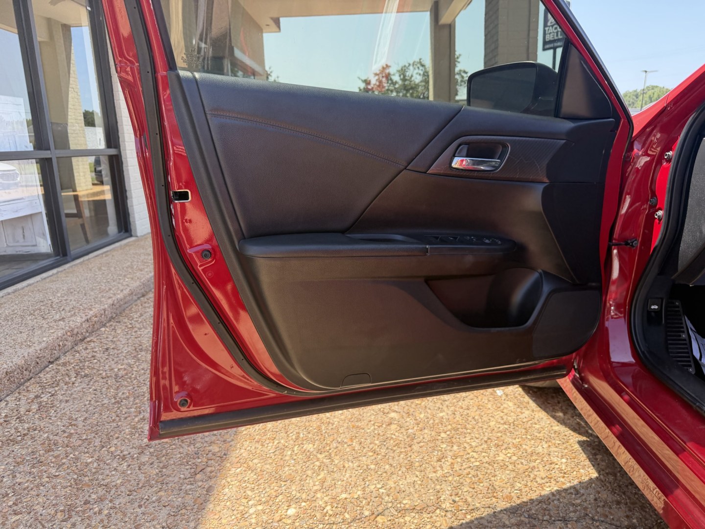 2017 RED HONDA ACCORD SPORT SE (1HGCR2F13HA) , located at 922 W. Beacon St., Philadelphia, MS, 39350, (601) 650-3675, 32.770447, -89.127151- Photo#8