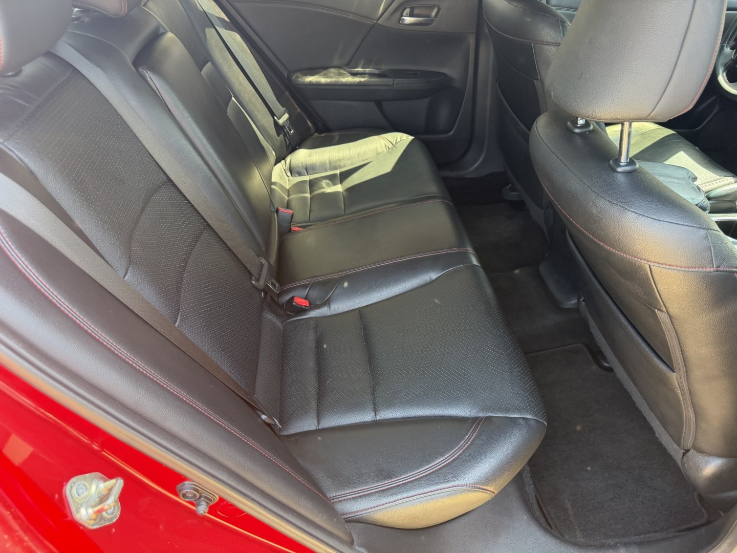 2017 RED HONDA ACCORD SPORT SE (1HGCR2F13HA) , located at 922 W. Beacon St., Philadelphia, MS, 39350, (601) 650-3675, 32.770447, -89.127151- Photo#14