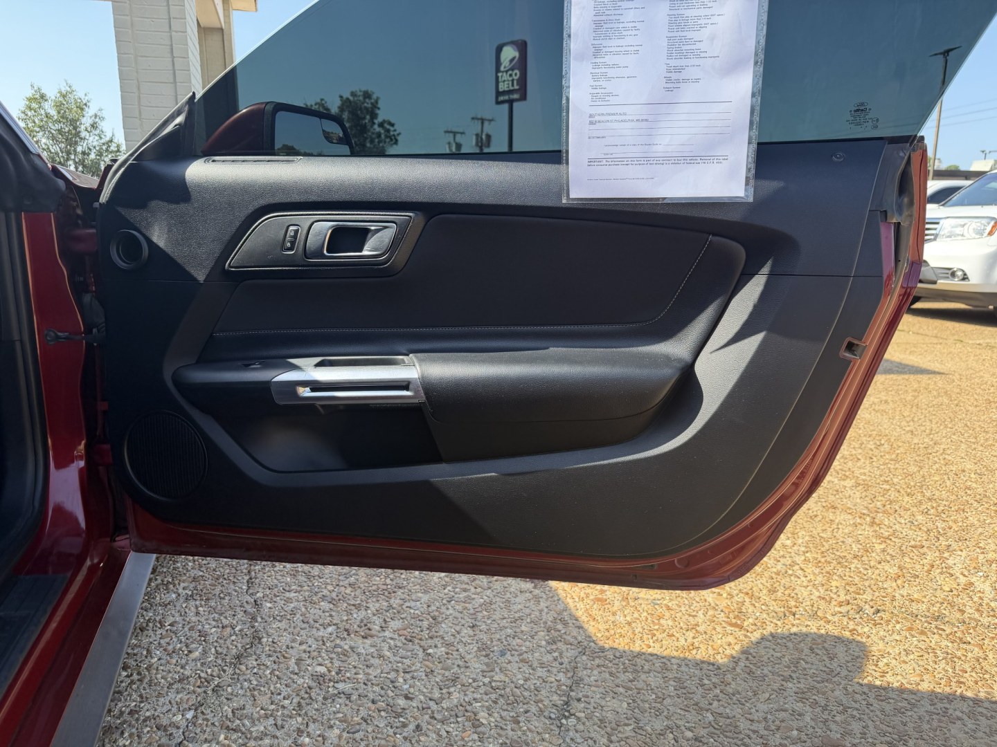 2016 RED FORD MUSTANG ECOBOOST (1FA6P8TH2G5) , located at 922 W. Beacon St., Philadelphia, MS, 39350, (601) 650-3675, 32.770447, -89.127151- Photo#11