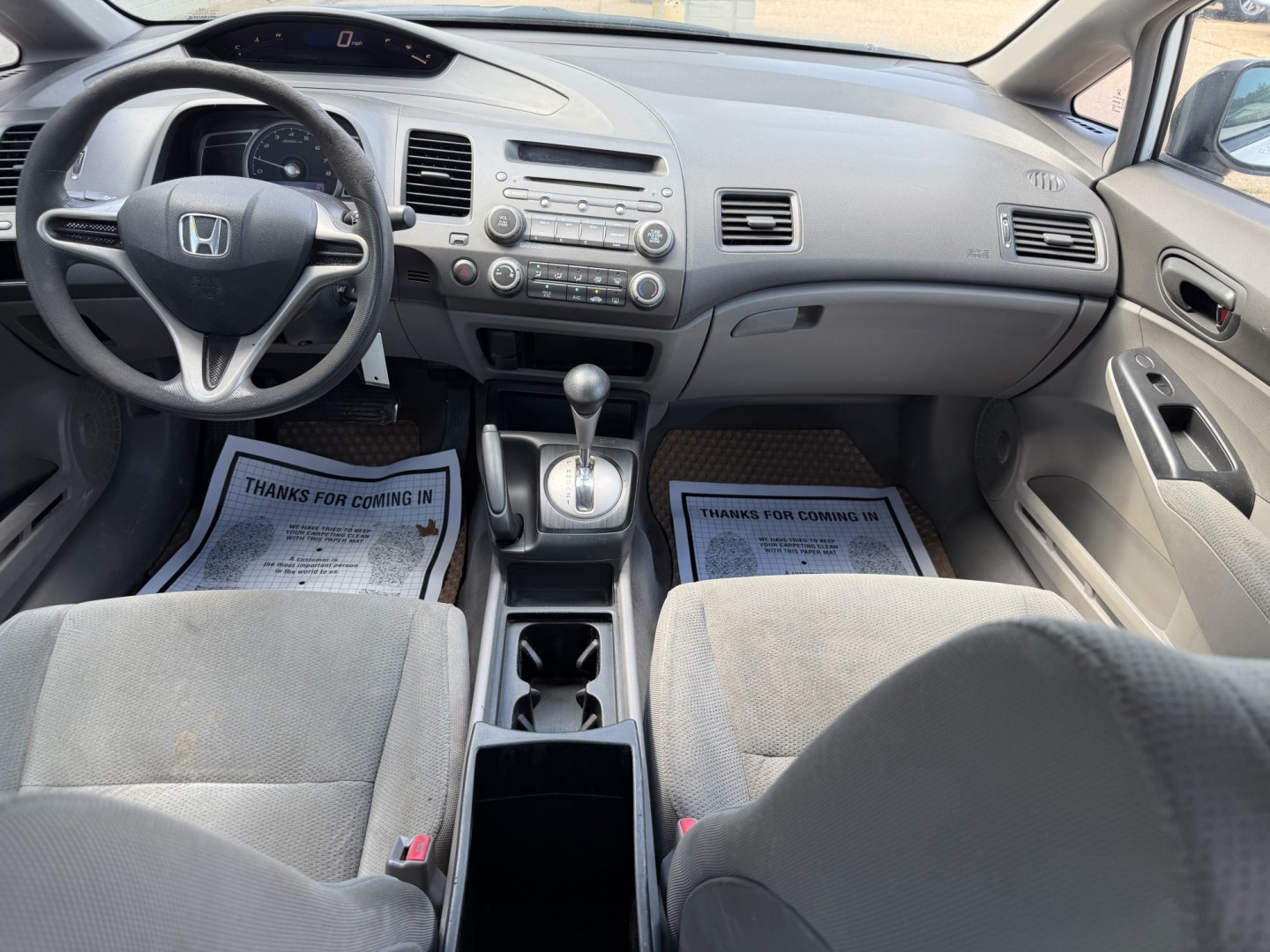 2011 WHITE HONDA CIVIC VP (2HGFA1F3XBH) , located at 922 W. Beacon St., Philadelphia, MS, 39350, (601) 650-3675, 32.770447, -89.127151- Photo#16