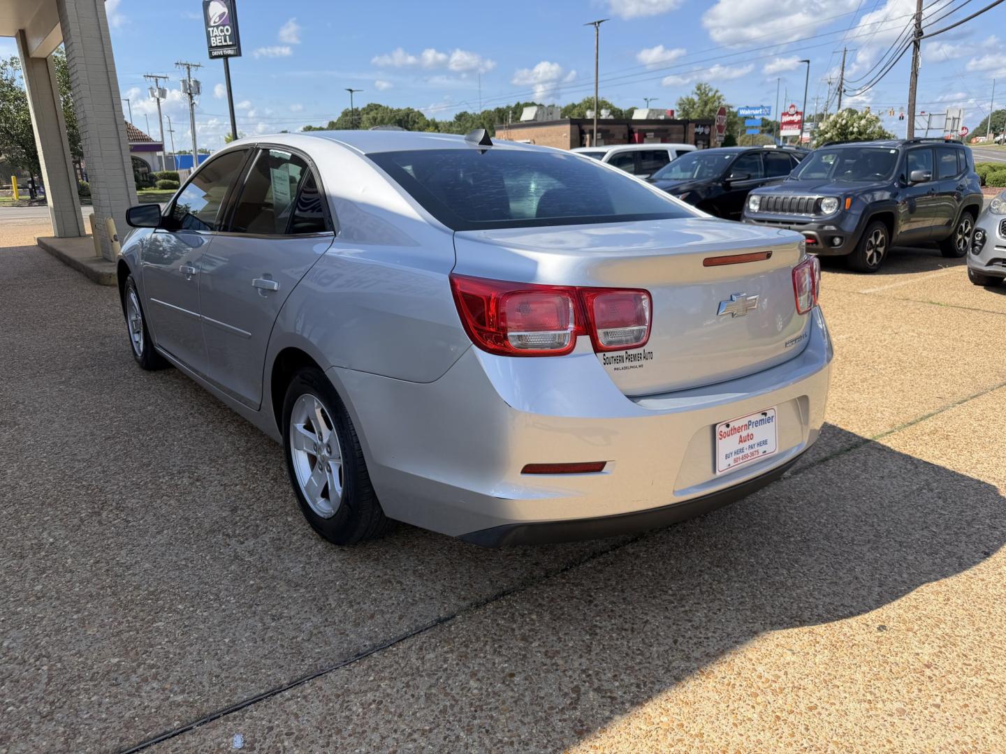 2014 SILVER CHEVROLET MALIBU LS (1G11B5SL8EF) , located at 922 W. Beacon St., Philadelphia, MS, 39350, (601) 650-3675, 32.770447, -89.127151- Photo#3