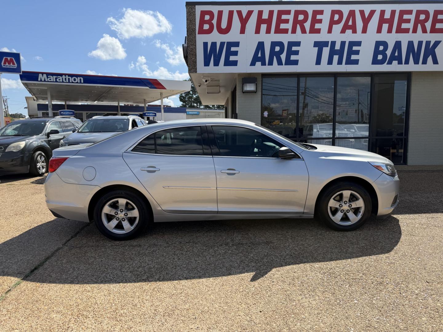 2014 SILVER CHEVROLET MALIBU LS (1G11B5SL8EF) , located at 922 W. Beacon St., Philadelphia, MS, 39350, (601) 650-3675, 32.770447, -89.127151- Photo#6