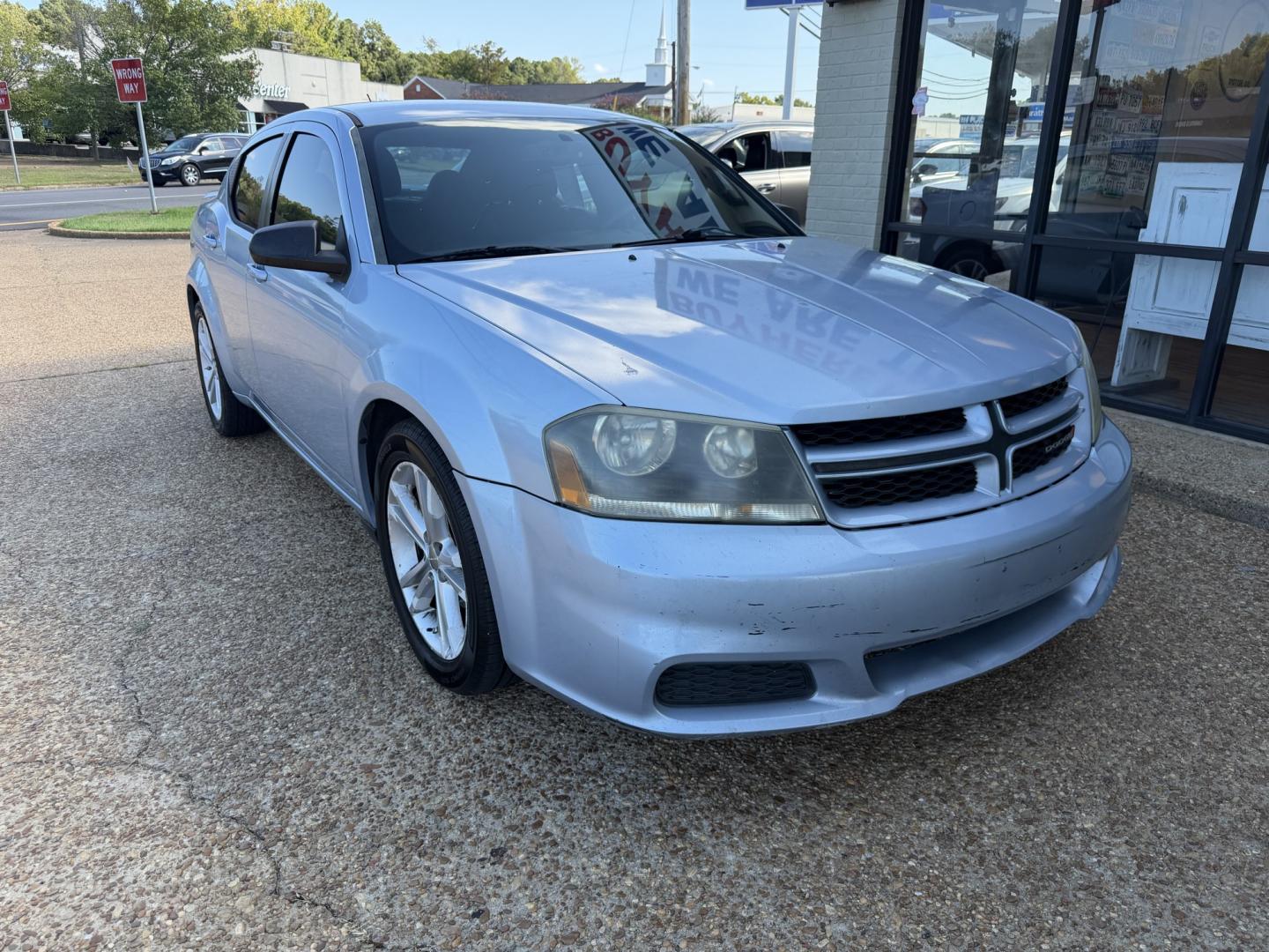 2013 BLUE DODGE AVENGER SE (1C3CDZAG6DN) , located at 922 W. Beacon St., Philadelphia, MS, 39350, (601) 650-3675, 32.770447, -89.127151- Photo#0