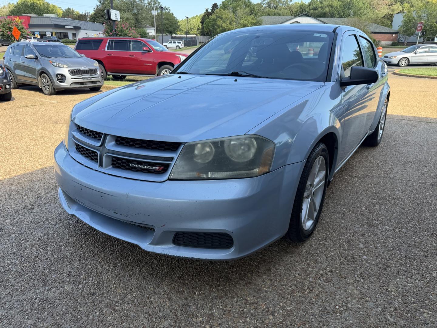 2013 BLUE DODGE AVENGER SE (1C3CDZAG6DN) , located at 922 W. Beacon St., Philadelphia, MS, 39350, (601) 650-3675, 32.770447, -89.127151- Photo#2