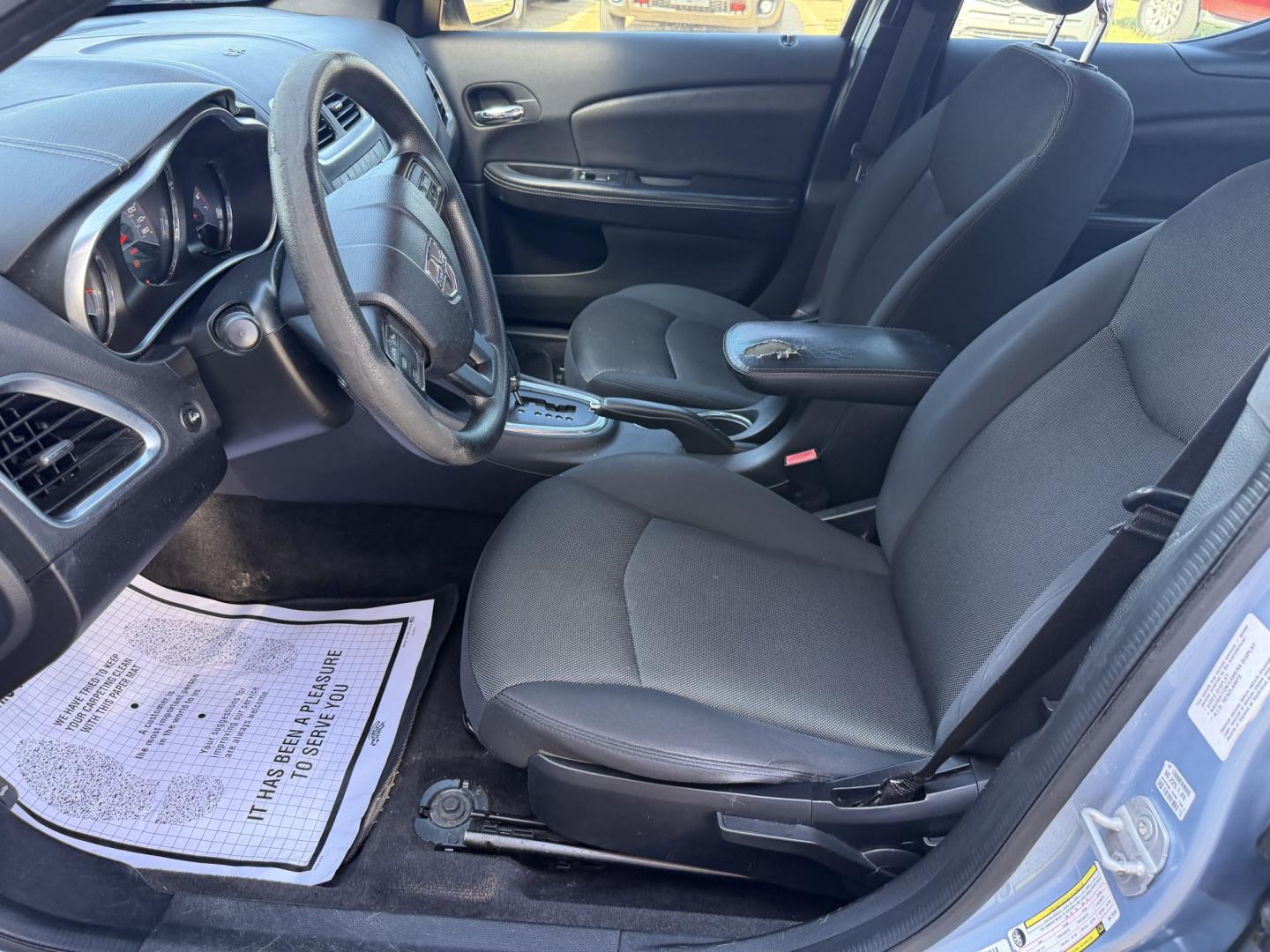 2013 BLUE DODGE AVENGER SE (1C3CDZAG6DN) , located at 922 W. Beacon St., Philadelphia, MS, 39350, (601) 650-3675, 32.770447, -89.127151- Photo#9