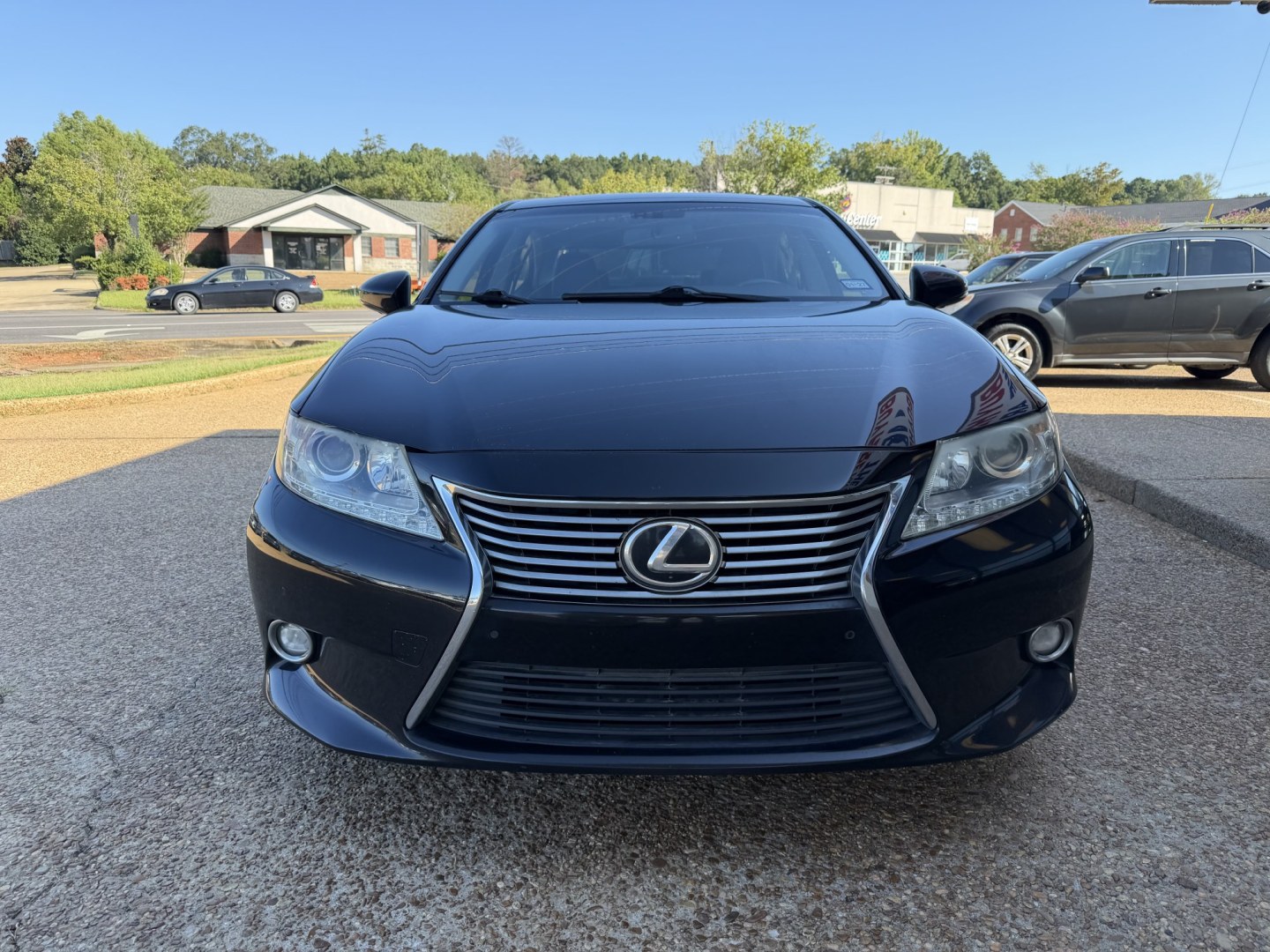 2014 BLACK LEXUS ES 350 BASE (JTHBK1GG8E2) , located at 922 W. Beacon St., Philadelphia, MS, 39350, (601) 650-3675, 32.770447, -89.127151- Photo#1