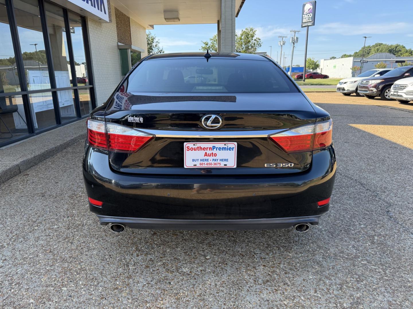 2014 BLACK LEXUS ES 350 BASE (JTHBK1GG8E2) , located at 922 W. Beacon St., Philadelphia, MS, 39350, (601) 650-3675, 32.770447, -89.127151- Photo#4