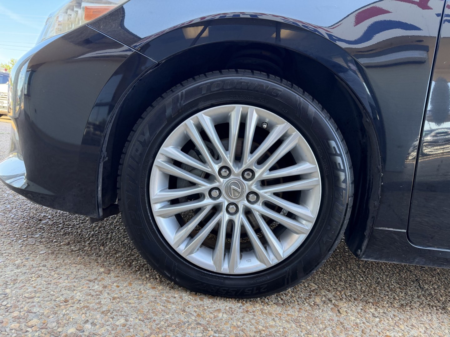 2014 BLACK LEXUS ES 350 BASE (JTHBK1GG8E2) , located at 922 W. Beacon St., Philadelphia, MS, 39350, (601) 650-3675, 32.770447, -89.127151- Photo#7