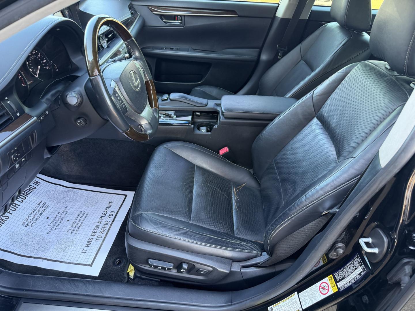 2014 BLACK LEXUS ES 350 BASE (JTHBK1GG8E2) , located at 922 W. Beacon St., Philadelphia, MS, 39350, (601) 650-3675, 32.770447, -89.127151- Photo#9