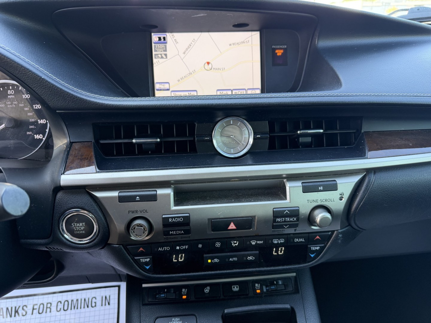 2014 BLACK LEXUS ES 350 BASE (JTHBK1GG8E2) , located at 922 W. Beacon St., Philadelphia, MS, 39350, (601) 650-3675, 32.770447, -89.127151- Photo#17
