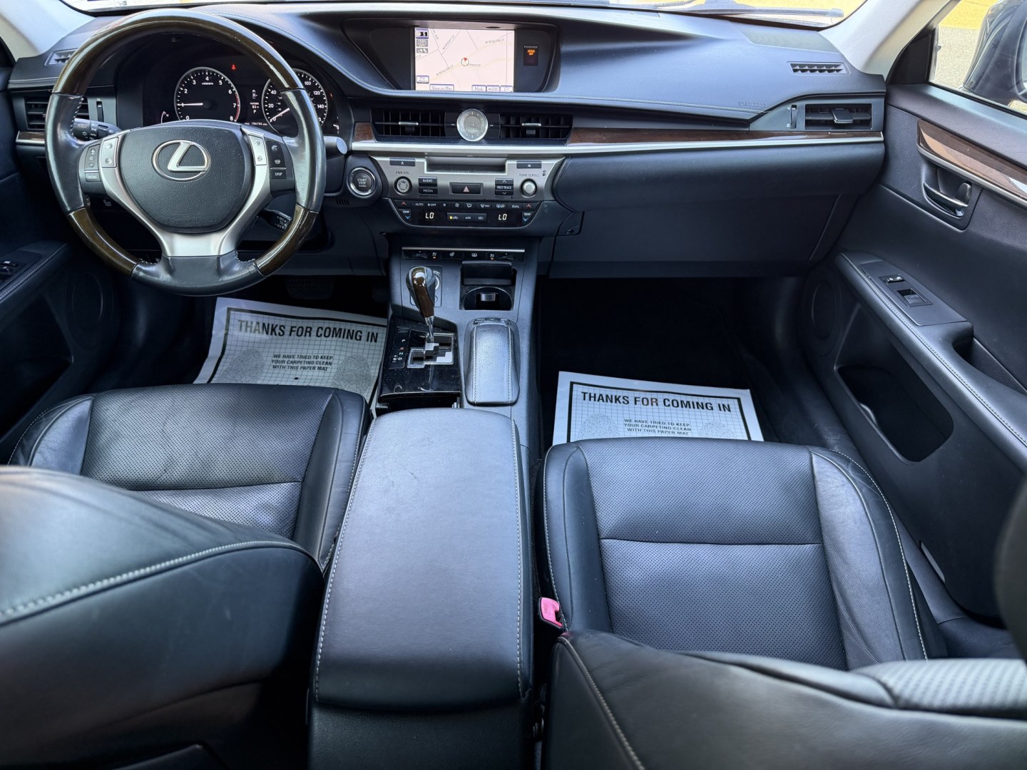 2014 BLACK LEXUS ES 350 BASE (JTHBK1GG8E2) , located at 922 W. Beacon St., Philadelphia, MS, 39350, (601) 650-3675, 32.770447, -89.127151- Photo#16