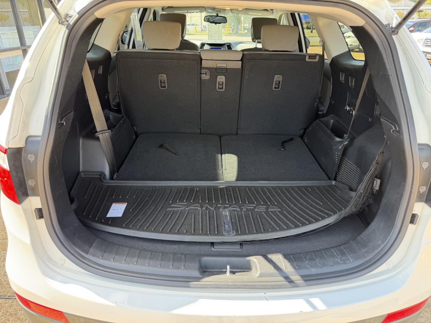 2013 WHITE HYUNDAI SANTA FE GLS (KM8SM4HF4DU) , located at 922 W. Beacon St., Philadelphia, MS, 39350, (601) 650-3675, 32.770447, -89.127151- Photo#18