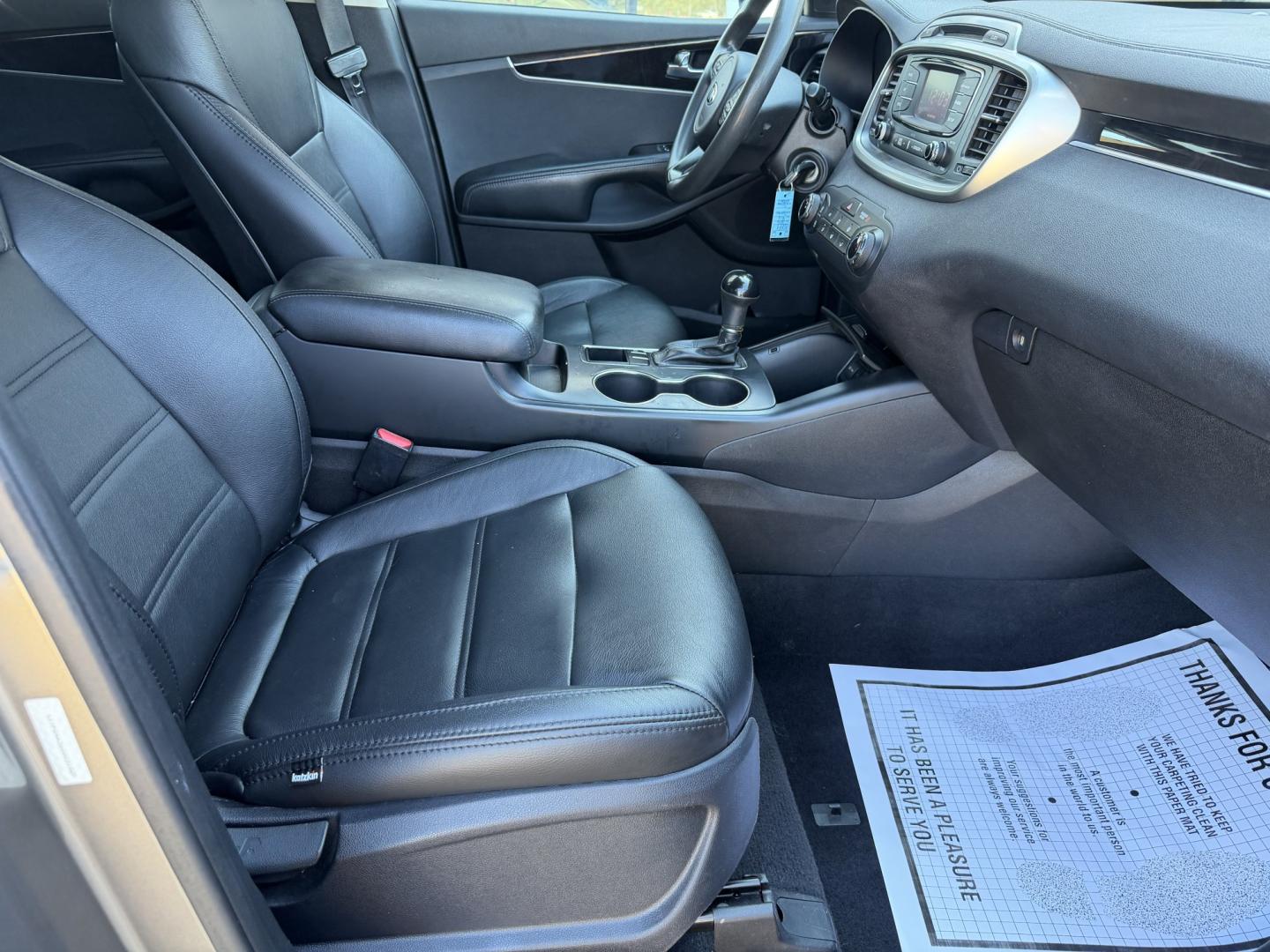 2016 GRAY KIA SORENTO LX (5XYPG4A36GG) , located at 922 W. Beacon St., Philadelphia, MS, 39350, (601) 650-3675, 32.770447, -89.127151- Photo#10