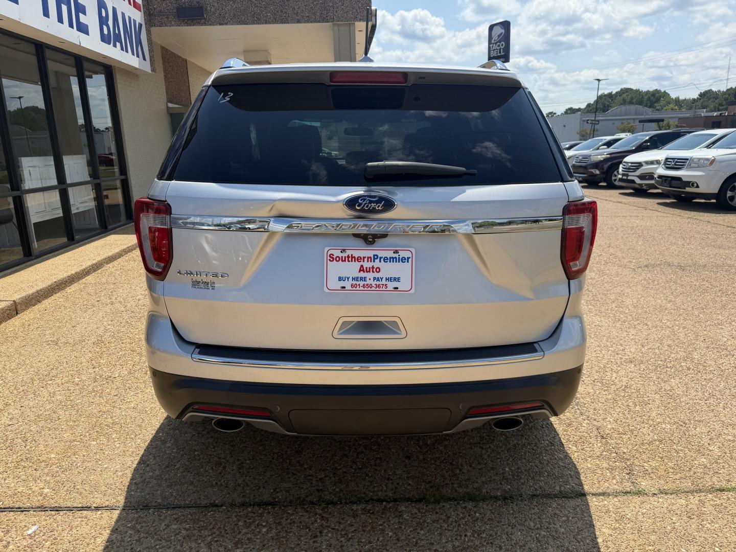 2019 SILVER FORD EXPLORER LIMITED (1FM5K7F87KG) , located at 922 W. Beacon St., Philadelphia, MS, 39350, (601) 650-3675, 32.770447, -89.127151- Photo#4