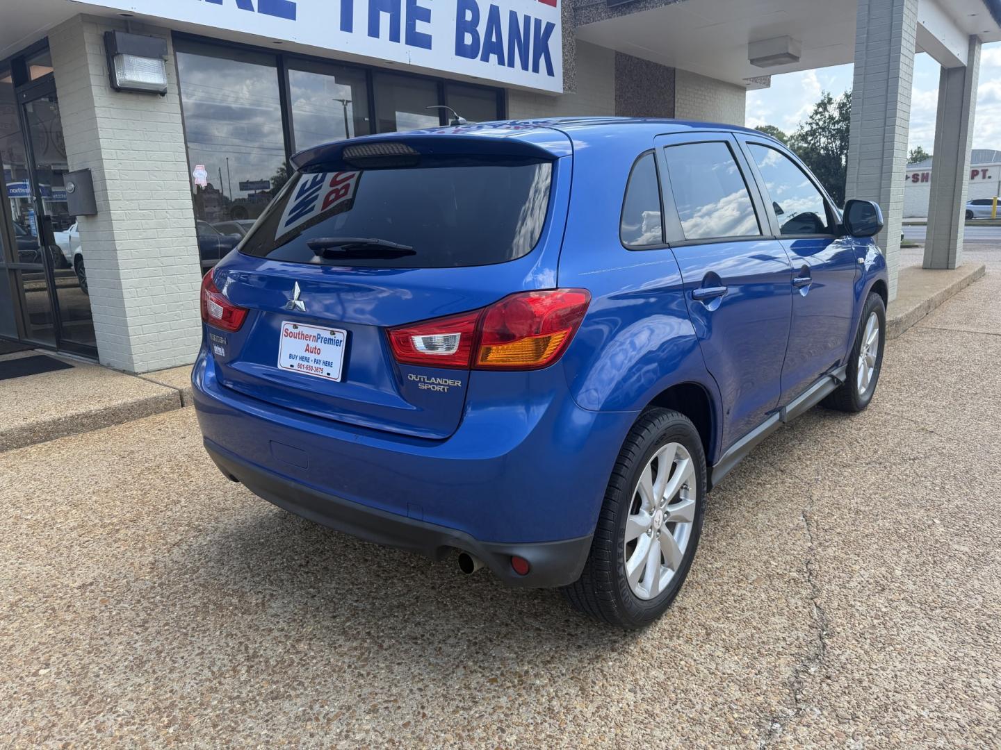 2015 BLUE MITSUBISHI OUTLANDER SPORT ES (4A4AP3AU0FE) , located at 922 W. Beacon St., Philadelphia, MS, 39350, (601) 650-3675, 32.770447, -89.127151- Photo#5