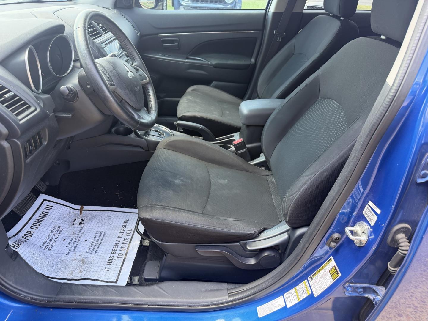 2015 BLUE MITSUBISHI OUTLANDER SPORT ES (4A4AP3AU0FE) , located at 922 W. Beacon St., Philadelphia, MS, 39350, (601) 650-3675, 32.770447, -89.127151- Photo#9