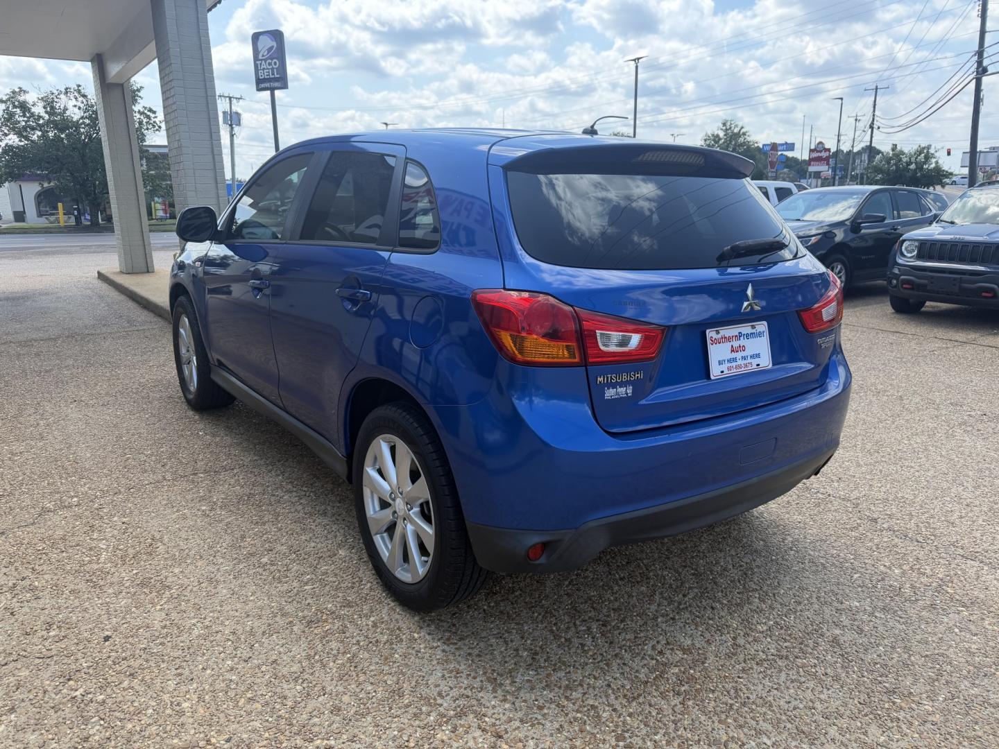 2015 BLUE MITSUBISHI OUTLANDER SPORT ES (4A4AP3AU0FE) , located at 922 W. Beacon St., Philadelphia, MS, 39350, (601) 650-3675, 32.770447, -89.127151- Photo#3