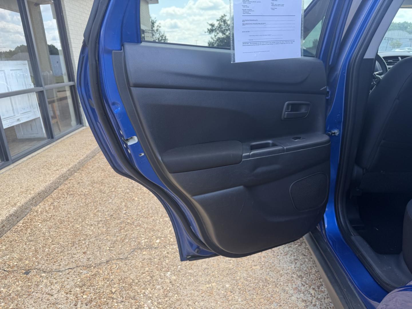 2015 BLUE MITSUBISHI OUTLANDER SPORT ES (4A4AP3AU0FE) , located at 922 W. Beacon St., Philadelphia, MS, 39350, (601) 650-3675, 32.770447, -89.127151- Photo#12